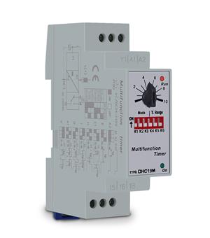 RELE  TEMPO 3A 24X60MM 24/240V 8 FUNCOES 27572 15877 