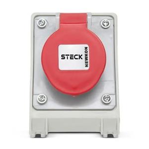 TOMADA  INDUSTRIAL  SOBREPOR 3P+T 16A 380/440V VM IP54 6H 28326 N4006 