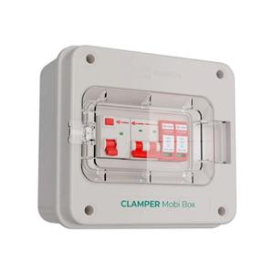 QUADRO  PROTECAO MOBI BOX C/IDR+DPS+DISJUNTOR 220-250VCA P/CARREGADOR VEICULAR 8KW 40A CZ IP65 28510 