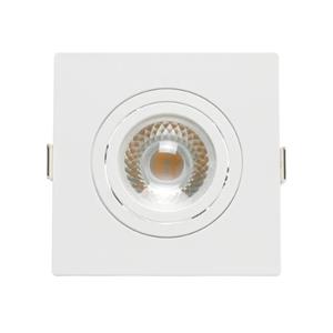 LUMINARIA  QUADRADA C/FACE PLANA EMBUTIR DICROICA MR16 GU10 BR 30503 SE-330.1031 