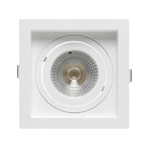 LUMINARIA  C/RECUO QUADRADA EMBUTIR PAR20 E27 BR 30506 SE3301040 