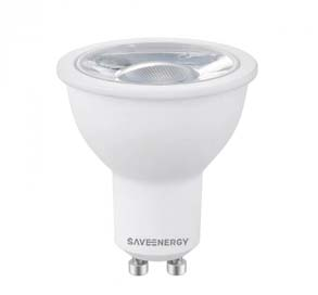 LAMPADA  LED DICROICA 4,8W BIVOLT GU10 BR NEUTRO 4000K 380LM SE-130.2987 30542 SE-130.1436