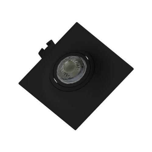 LUMINARIA  EMBUTIR QUADRADA SAND 120X120MM MR16 TERMOPLASTICO PT SE-330.2610 30585 SE3302610