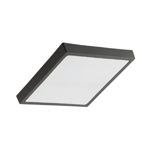 PAINEL   LUMINARIA LED SOBREPOR QUADRADO 370X370MM PROSHIELD UV 3000K 36W 85-240V 2300LM PT 30642 SE2403580