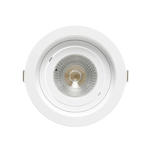 LUMINARIA  EMBUTIR REDONDA FACE RECUADA 130X35MM PAR 20 E27 TERMOPLASTICO BR SE-330.1042 30931 SE3301042