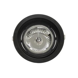 LUMINARIA  EMBUTIR REDONDA FACE RECUADA 170X35MM AR111 GU10 TERMOPLASTICO BR SE-330.1066 30938 SE3301066 