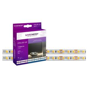 FITA  LED 12V 12W/M 5M 3000K - LUZ QUENTE 1100LM/M IP20 31044 SE1453104 