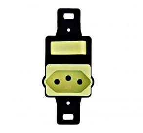 INTERRUPT  EMBUTIR 10.000 1TS+TOM 2P+T S/PLACA 20A 250V 32288 14009