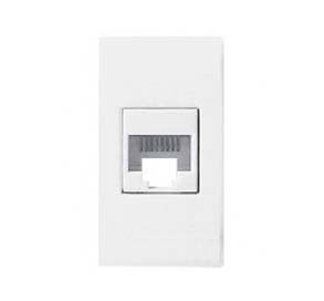 TOMADA  P/INFORMATICA 50.000 RJ45 BR C/CONECTOR E S/PLACA 32344 50044