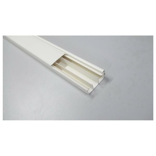 CANALETA  C/TAMPA 50X20MM 2000MM PVC BR LARGXALT SIENA FACIL C/ FITA AUTOADESIVA 33480 6249 