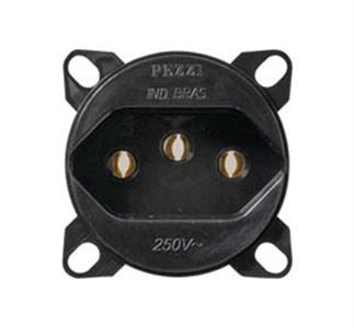 TOMADA  P/PISO 10.000 2P+T 10A 250V PT 33896 100662 