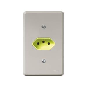 TOMADA  2P+T 10A 250V COR PADRAO 33902 10136 