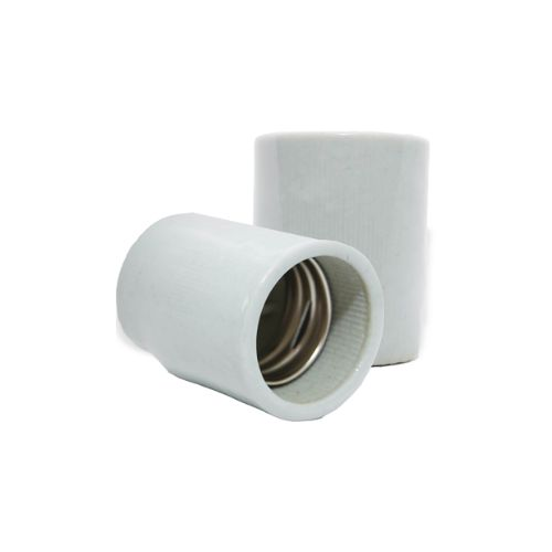 SUPORTE  LAMPADA ILUMINACAO PUBLICA PORCELANA E-40 16A/500V RETO 33945