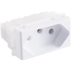 TOMADA  MODULAR 2P+T 10A BR NBR14136 LIZ 35828 57115030 