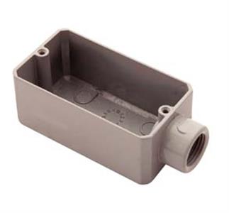 CONDULETE  E S/TAMPA 3/4" S/ ROSCA ALUMINIO S/PINTURA 35863 56102312 