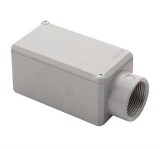 CONDULETE  E C/ TAMPA 1.1/2" C/ROSCA BSP ALUMINIO C/ PINTURA 35878 