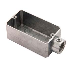 CONDULETE  E S/TAMPA 1/2" C/ROSCA BSP ALUMINIO S/PINTURA 35881 56102301 