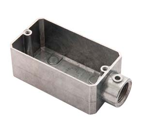 CONDULETE  E S/TAMPA 3/4" C/ROSCA BSP ALUMINIO S/PINTURA 35882 56102302