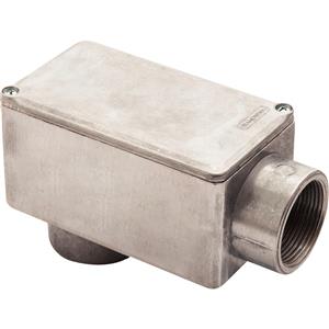 CONDULETE  LB C/TAMPA 1.1/2" C/ROSCA BSP ALUMINIO S/PINTURA 35962 