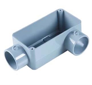 CONDULETE  LL C/ TAMPA 1.1/2" C/ROSCA BSP ALUMINIO S/PINTURA 36039 