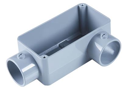 CONDULETE  LL C/ TAMPA 2" C/ROSCA BSP ALUMINIO S/PINTURA 36041 