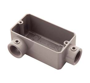 CONDULETE  LR S/TAMPA 1" C/ROSCA BSP ALUMINIO S/PINTURA 36115 56105303