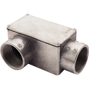 CONDULETE  LR C/TAMPA 1.1/4" C/ROSCA BSP ALUMINIO S/PINTURA 36117 