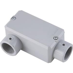 CONDULETE  LR C/TAMPA 1.1/2" C/ROSCA BSP ALUMINIO C/ PINTURA 36118 