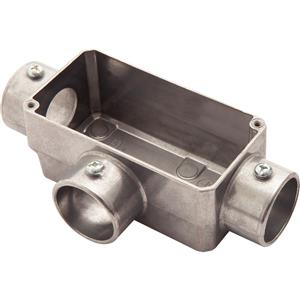 CONDULETE  T S/TAMPA 1/2" S/ROSCA ALUMINIO S/PINTURA 36161 