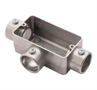 CONDULETE  T S/TAMPA 3/4" S/ ROSCA ALUMINIO S/PINTURA 36163 56106312 