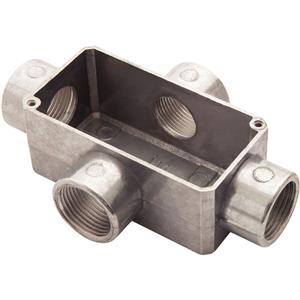 CONDULETE  X S/TAMPA 1" C/ROSCA BSP ALUMINIO S/PINTURA 36415 