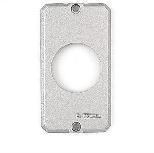 TAMPA  1 MODULO REDONDO P/CONDULETE 1/2"3/4" ALUMINIO 36685 56115001 