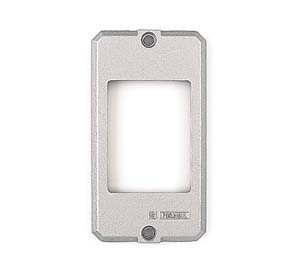 TAMPA  3 MODULOS P/CONDULETE 1/2"3/4" ALUMINIO C/PINTURA 36688 56115004