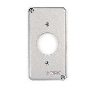 TAMPA  1 MODULO REDONDO P/CONDULETE 1" ALUMINIO S/PINTURA 36695 56117021 