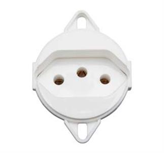 TOMADA  CAIXA PISO EMBUTIR 2P+T 10A 220VCA BR TERMOPLASTICO NBR14136 36792 57111095 