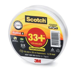 FITA  ISOLANTE SCOTCH 33+ 19MMX20M PT 3754 HB004482483 