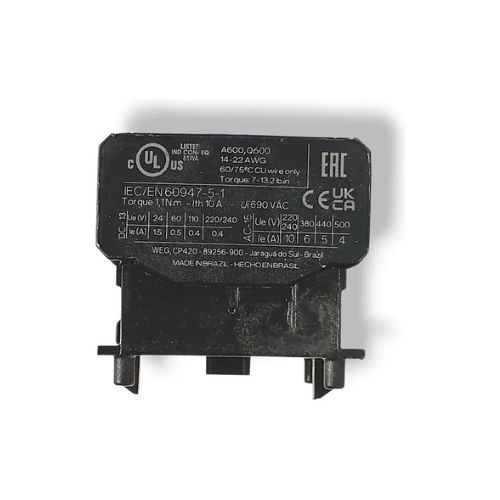 BLOCO  CONTATO AUXILIAR FRONTAL 2NA+2NF P/CONTATOR CWC07-16 43278 BFC0