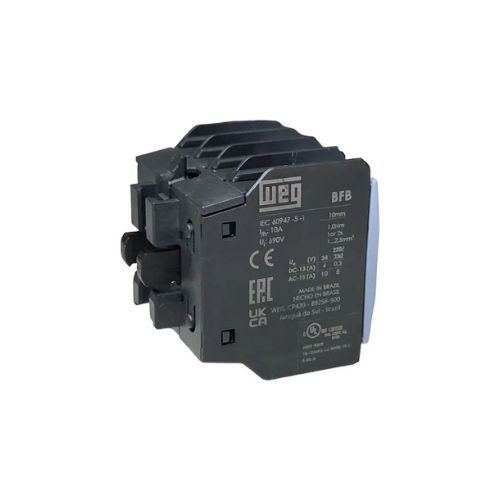 BLOCO  CONTATO AUXILIAR FRONTAL 2NA+2NF BFB-22 P/ CONTATOR CWB9/125 43341
