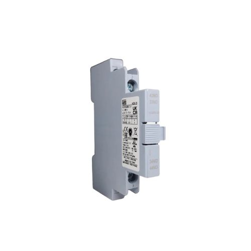 BLOCO  CONTATO AUXILIAR LATERAL 1NA+1NF P/ DISJUNTOR MPW18/40/80 43343 ACBS11