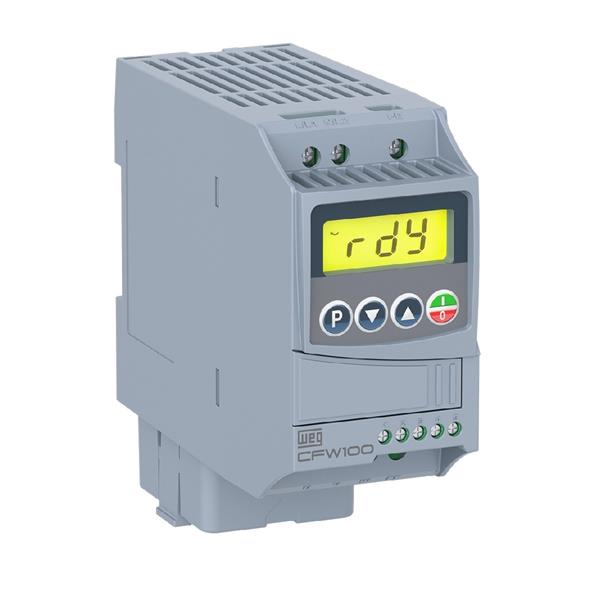 INVERSOR  FREQUENCIA CFW100 MONOFASICO 200-240V 4,2A IP20 43351 CFW100C04P2S220G2