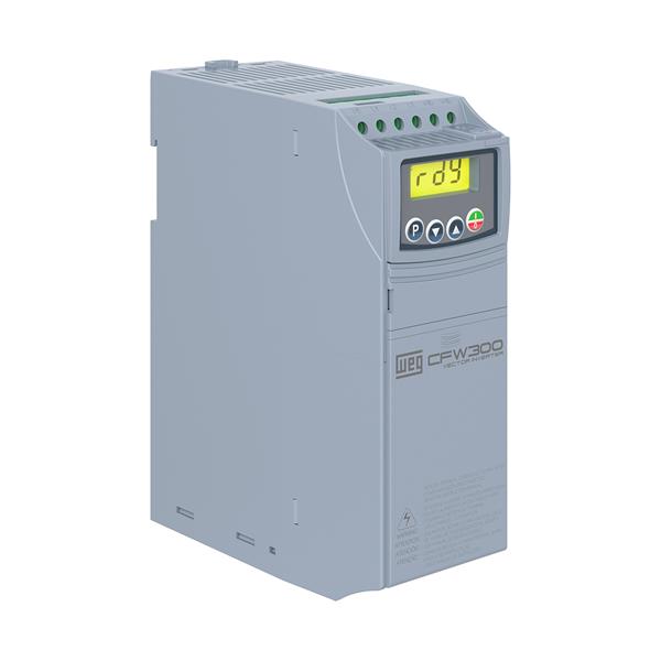 INVERSOR  FREQUENCIA MONOFASICO 3CV 2,20KW 220/240V 10A CFW300 43358 CFW300B10P0B2DB20
