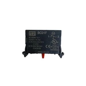 BLOCO  CONTATO SIMPLES P/FLAGE AF3F/AF5F 1NF 43377 BC01FCSW 