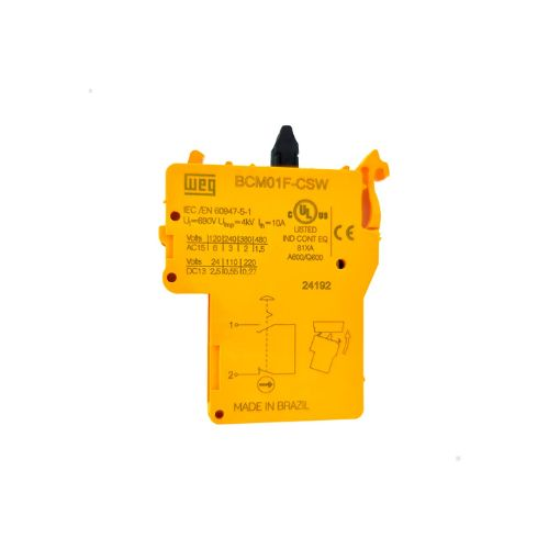 BLOCO  MONITORACAO P/BOTAO EMERGENCIA 1NF BCM01F-CSW 43380 BCM01FCSW