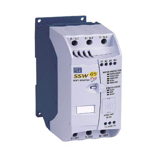 CHAVE  ESTATICA DE PARTIDA SOFT STARTER 45A 15CV 220V 30CV 380V SSW05 43400 SSW050045T2246TPZ