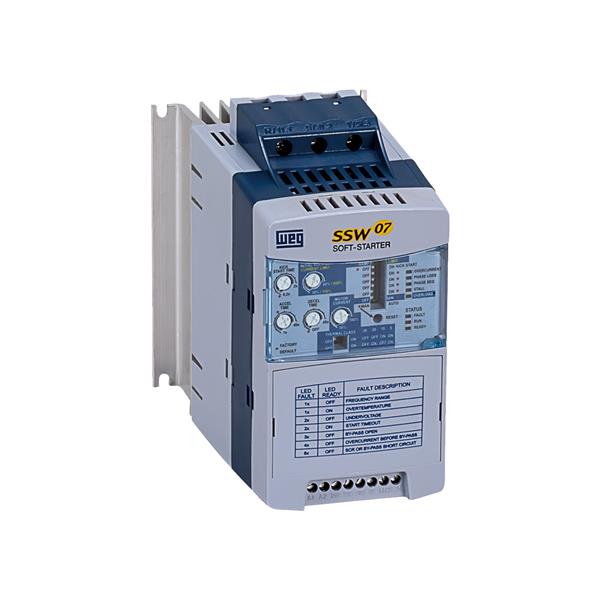 CHAVE  ESTATICA DE PARTIDA SOFT STARTER 30A 10CV 220V 20CV 380V SSW07 43410 SSW070030T5SZ