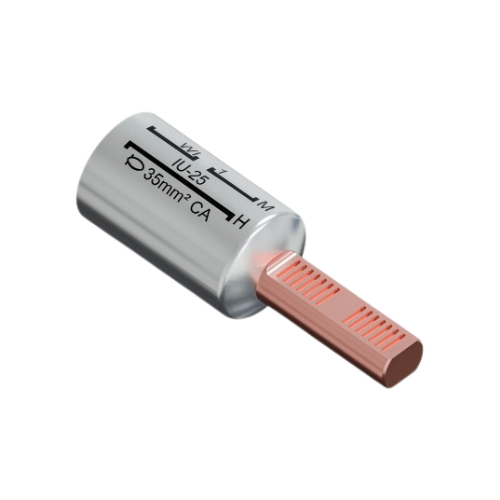 TERMINAL  TUBULAR PINO CHATO BIMETALICO 70MM TBPC 4467 TBPC7020