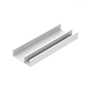 PERFIL  DUPLO 25X73MM ALUMINIO LISO BR DIVISOR DESLOCADO 45018 DT1224100 