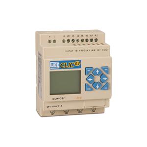 CONTROLAD  PROGRAMAVEL CLIC 24VCC 8E/4S CLW-02 12HR-D 3RD 48009 