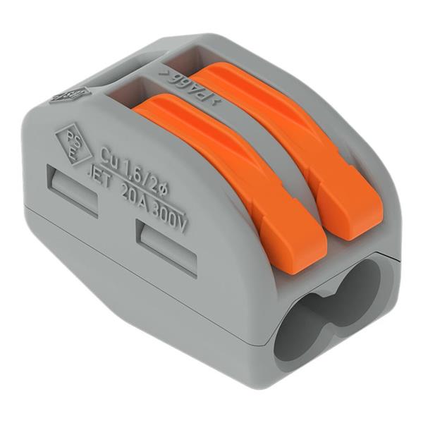 CONECTOR  P/EMENDA C/ALAVANCA 2 FIOS 56502