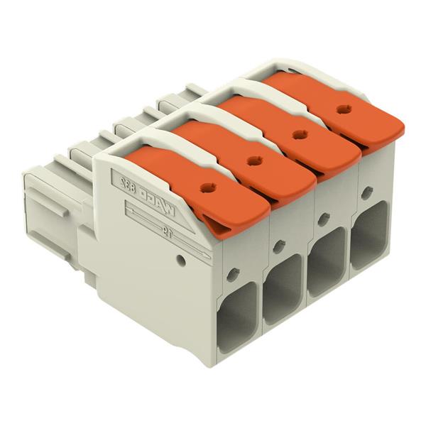CONECTOR  ALAVANCA FEMEA 16 MM² 76A CZ 4 PINOS MODELO 832 56510 8321104037000